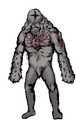 Early battle sprite art. Called "Ground Angler" in files.