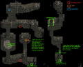 Annotated map of Level 5 Thicket version A